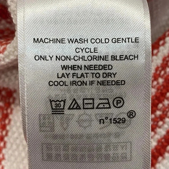 Ralph Lauren Striped S/S Knit Sweater Blouse Top Womens 2X Linen‎ Boxy Boat neck - Picture 7 of 12